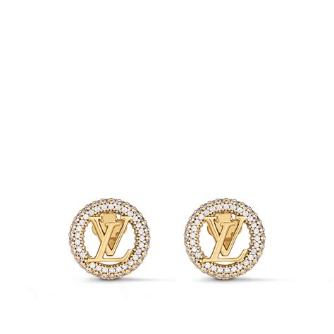 louis vuitton ohrstecker gold